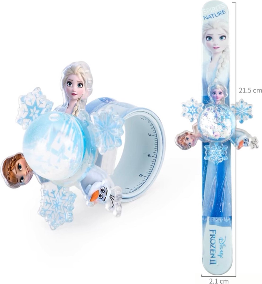   Elsa Armband | Elsa disney speelgoed | Kerstcadeau |Princess Elsa Spinning Bracelet | Prinses Draaiende Armband | Prinsessen accessoires| Frozen Elsa Cadeau